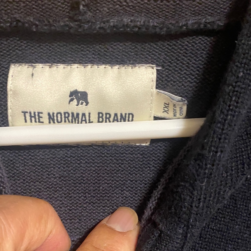 The Normal Brand Dark Knit Pullover